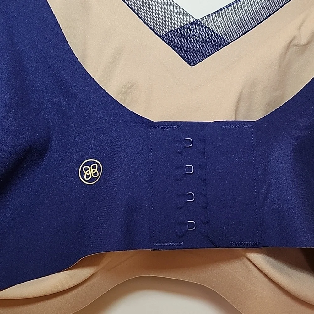 Honeylove Liftwear Crossover Bra Blue Navy  Size 3X - Picture 11 of 16